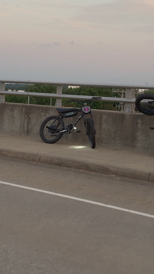 Wheelie light for crew bike